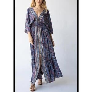 Natural Life Celia Maxi Dress size Large - Preowned